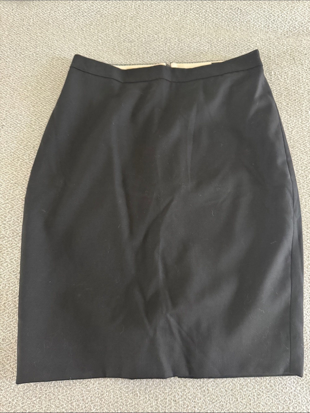 J. Crew Black Pencil Skirt